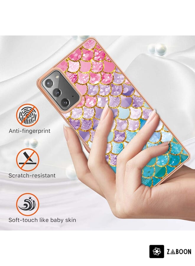 Zaboon Protective Case For Samsung Galaxy Note20 Electroplating IMD TPU - Image 2