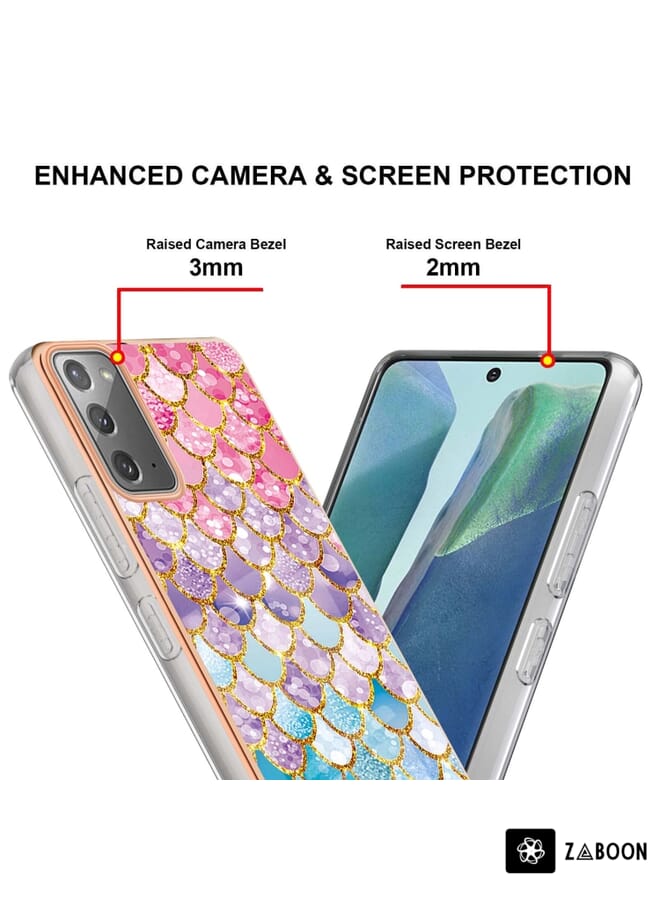 Zaboon Protective Case For Samsung Galaxy Note20 Electroplating IMD TPU - Image 4