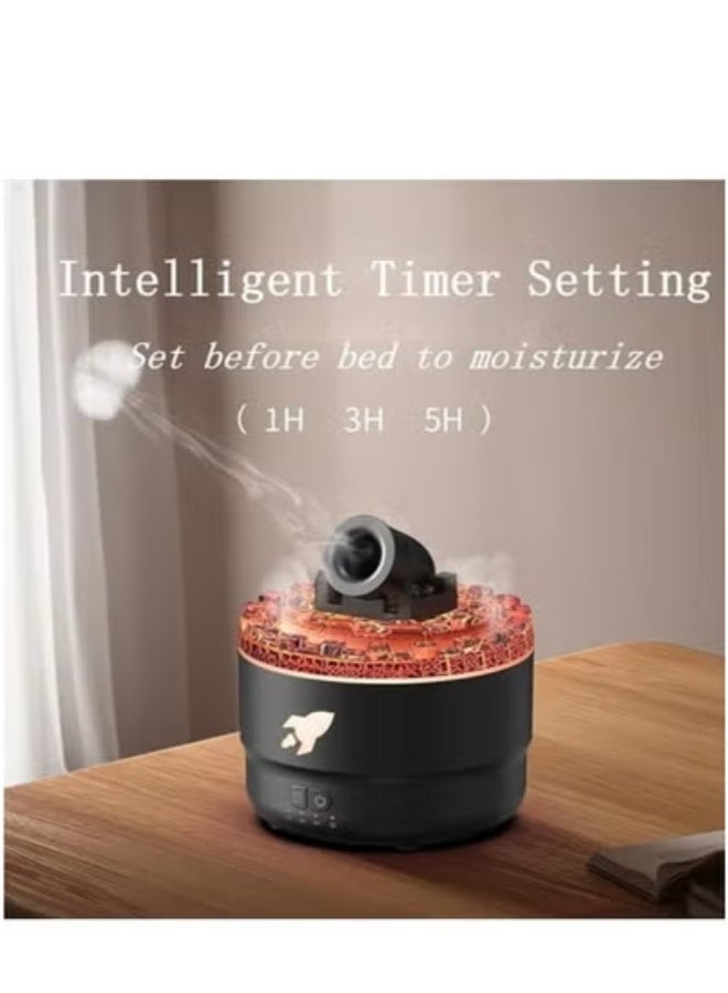 TIGER Cannon Blast Aroma Humidifier (A) – Silent Ultrasonic Cool Mist Diffuser with Soft Ambient Light – 2-in-1 Essential Oil Diffuser & Air Humidifier in Cannon Turret Design – Auto Shut-Off Safety, Stylish Yellow Cane Look – Ideal for Bedroom, Office & Car Use  - Image 5