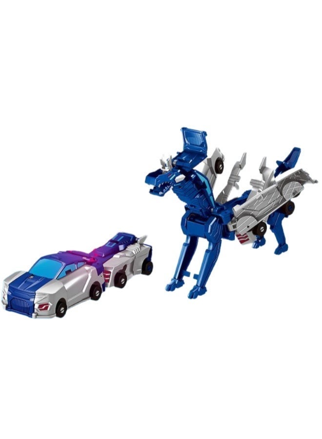 Magnetic Flying Dragon Transforming Car Toy: Transforms Between Flying Dragon and Car Modes via Manual Collision Activation. An Ideal Birthday, Holiday Gift and Party Favor for Both Boys and Girls - Image 3