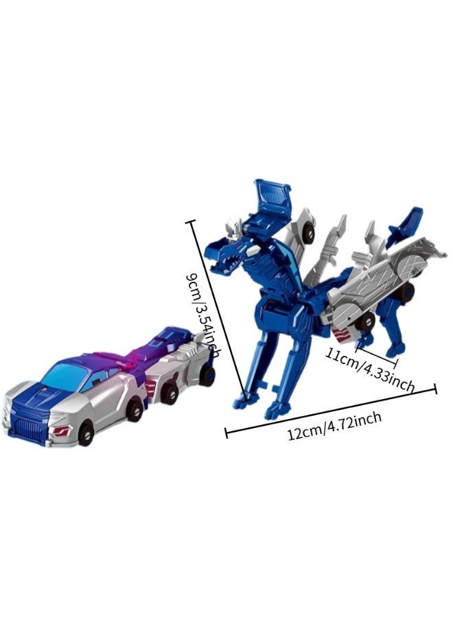 Magnetic Flying Dragon Transforming Car Toy: Transforms Between Flying Dragon and Car Modes via Manual Collision Activation. An Ideal Birthday, Holiday Gift and Party Favor for Both Boys and Girls - Image 4