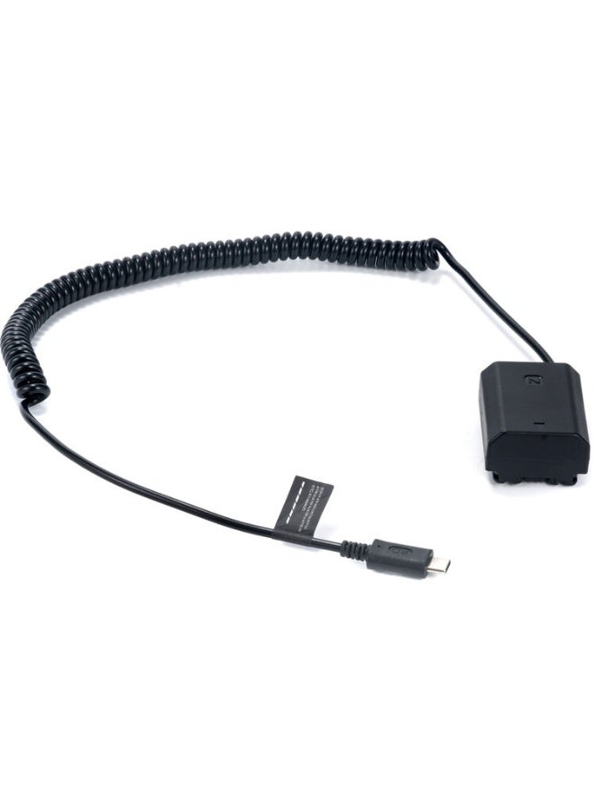 تيلتا Tilta np-fz100 Dummy Battery To usb-c Power Cable