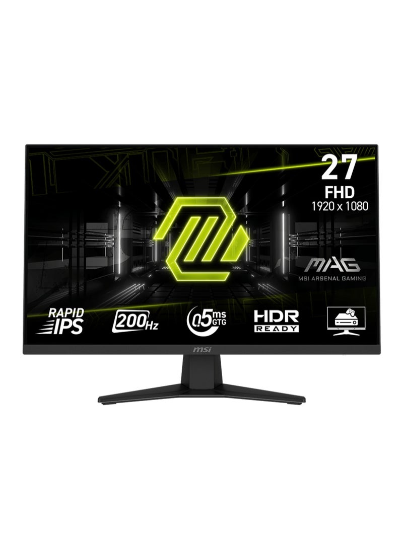 MSI MAG 274F 27" FHD (1920x1080) 200Hz 0.5ms GTG Rapid IPS Adaptive Sync Gaming Monitor - Image 1