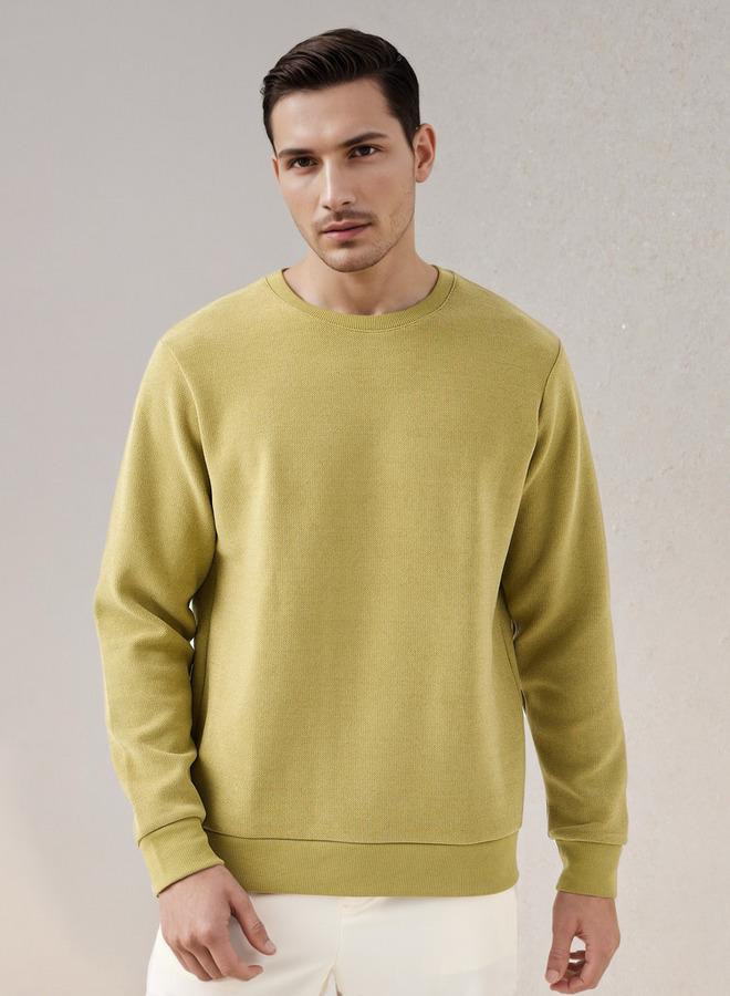 Iconic Textured Sweatshirt - Image 1