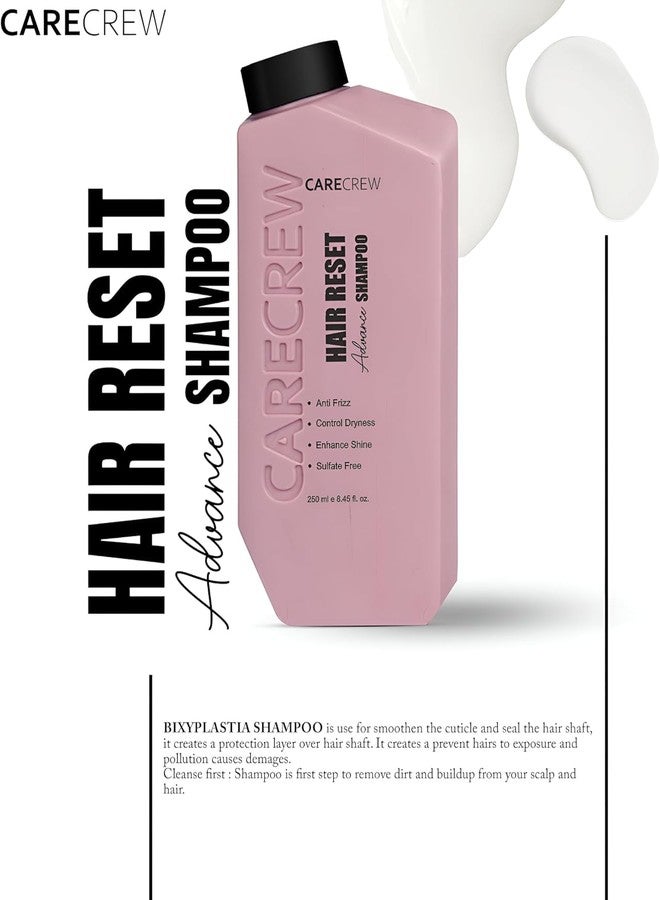 Nexify india Care Crew Professional Hair Treatment Set, 1000ml Bixyplasia Treatment, 250ml Shampoo and Mask, Pink - Image 4