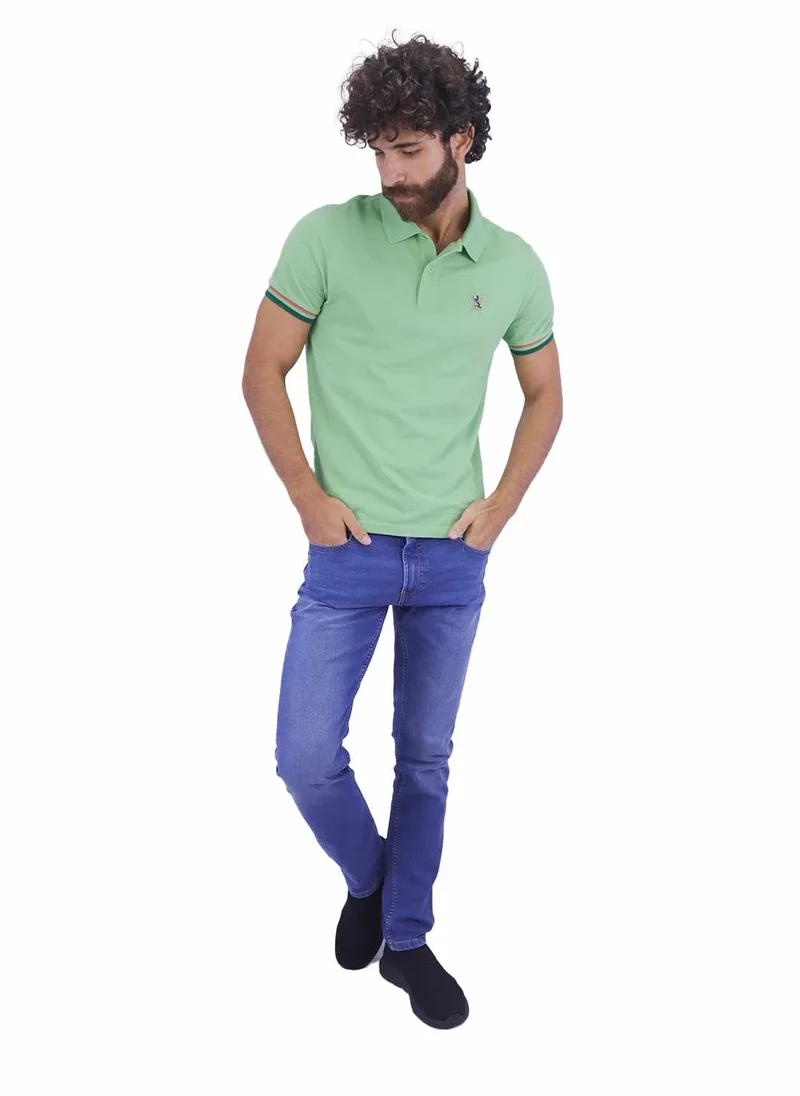 جيوردانو Men's Performance Polo  - Green