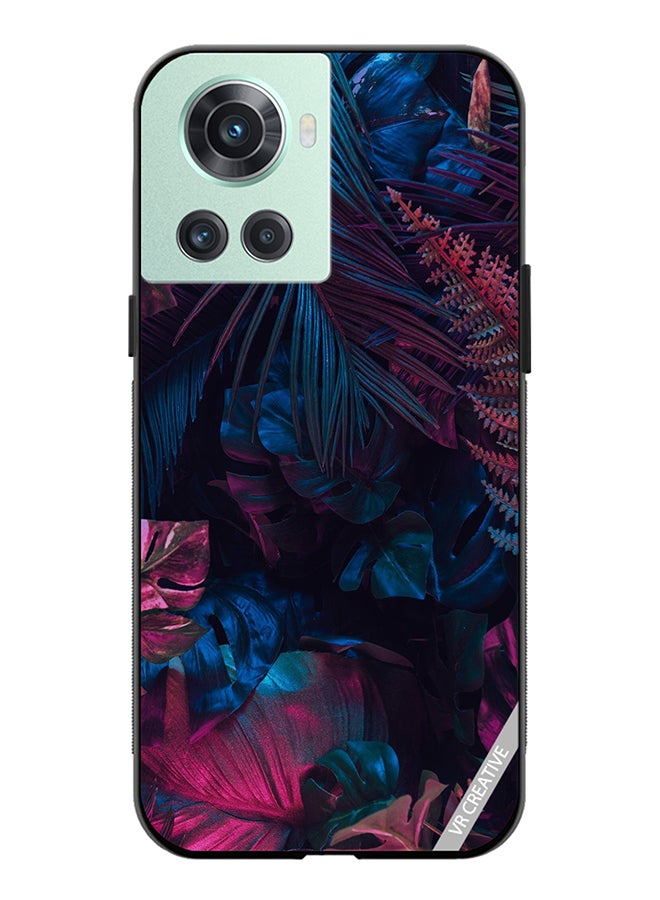 VR CREATIVE Protective Case Cover For OnePlus Ace Leaf Design Multicolour - Image 1