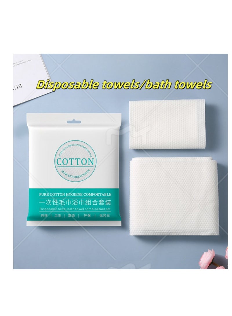 Disposable bath towel 25×30cm - Image 1