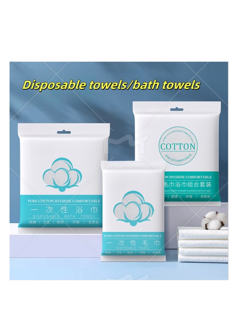 Disposable bath towel 25×30cm - Image 2