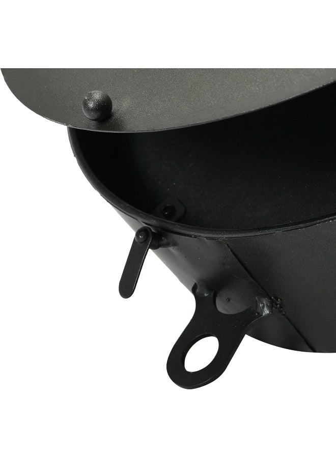 Creative Co-op White Decorative Reproduction Scale Wall Clock - Image 2