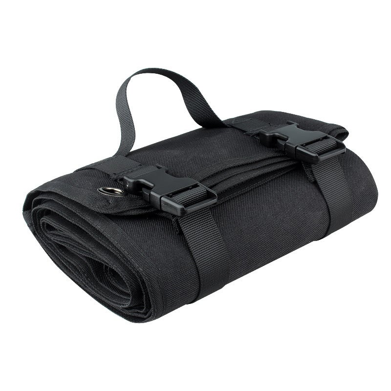 Generic Cross-border new portable outdoor equipment wear-resistant tactical shooting mat camping camping waterproof moisture-proof mat picnic mat Black 