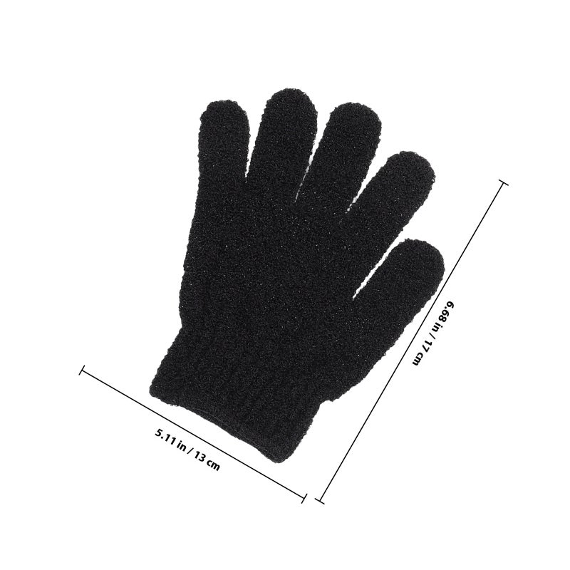 10Pcs Exfoliating Shower Gloves Body Washing Gloves Five-fingers Shower Gloves - Image 2