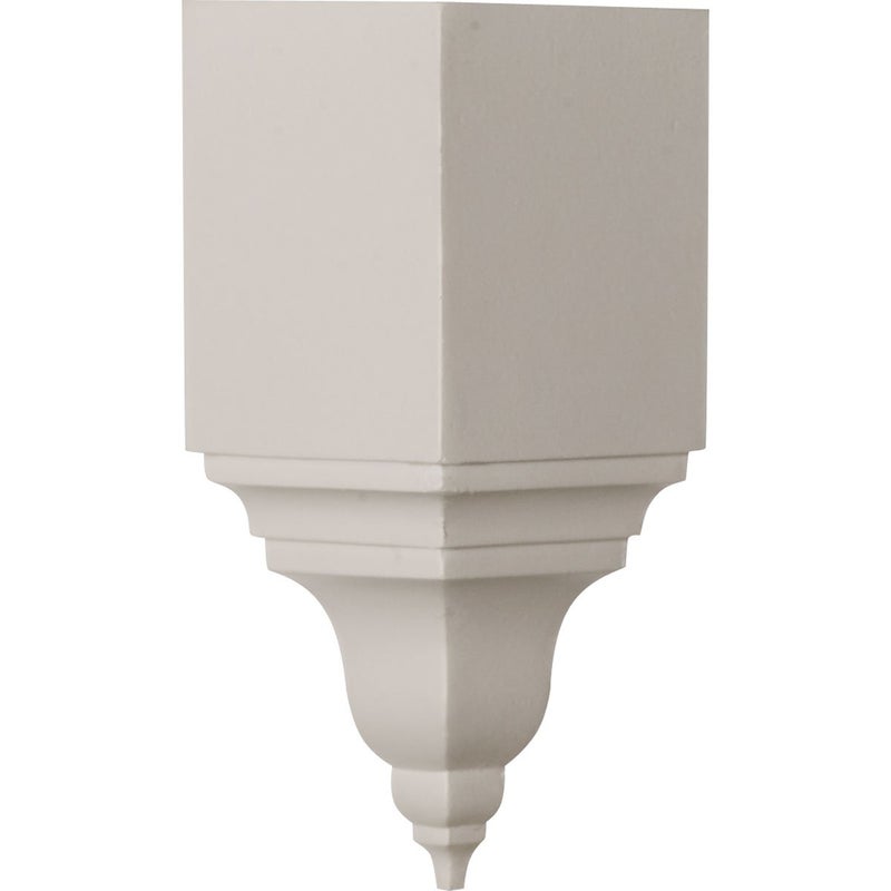 Ekena Millwork Endurathane Universal Inside Corner For Moulding Profiles 3 1/8""P X 3 1/8""W X 7 3/4""H (Less Than 3 1/8""P And 3 7/8""H) Factory Primed (4-Pack) - Image 2