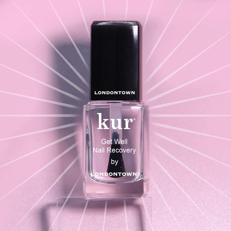 LONDONTOWN Get Well Nail Recovery - Strengthening Nail Care Repair Treatment for Weak Damaged Nails | Clear Nail Polish Solution for Healthy Nail Growth, .40fl oz - Image 5