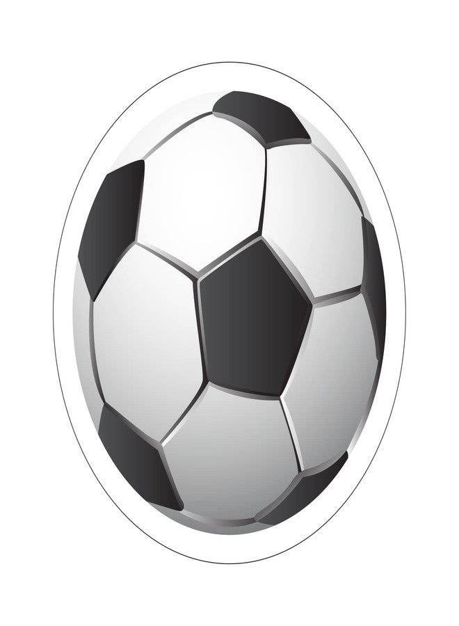 PrettyurParty Pretty Ur Party Football Theme Paper Cutouts for Birthday Parties, Party Supplies, Soccer décor, Birthday Party Decoration Cut-Outs (10 pcs) - Image 3