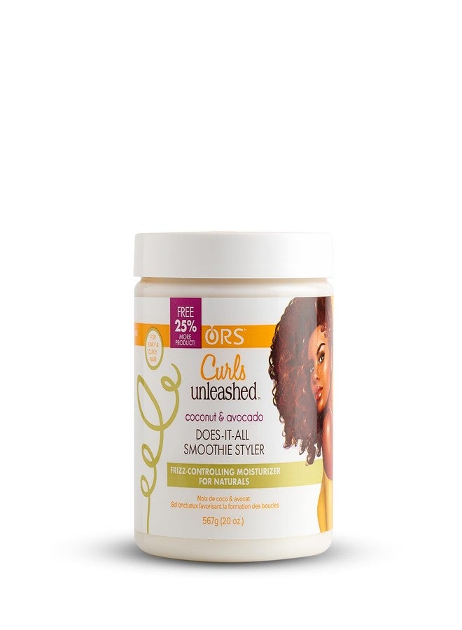 Curls Unleashed Coconut and Avocado Curl Smoothie 16 oz (Pack of 1) - Image 1