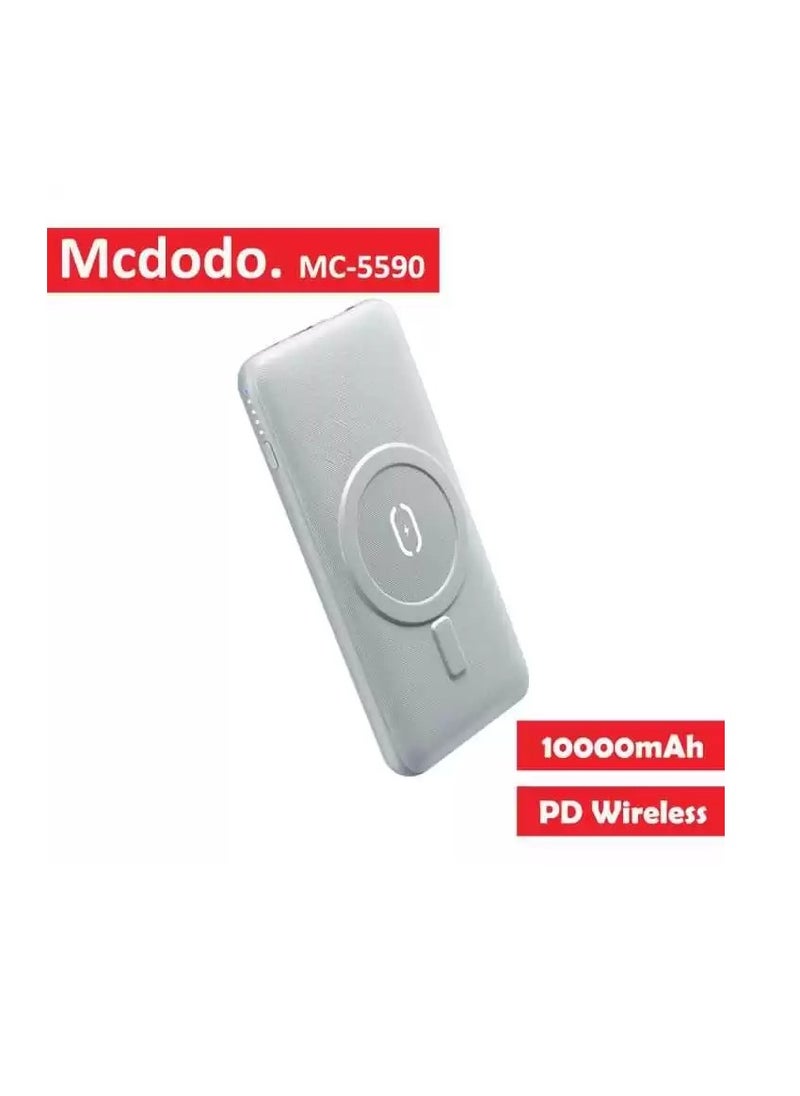Mcdodo - Mcdodo MC-5590 20W Fast Charging MagSafe 10000mAh Wireless Powerbank - Image 1