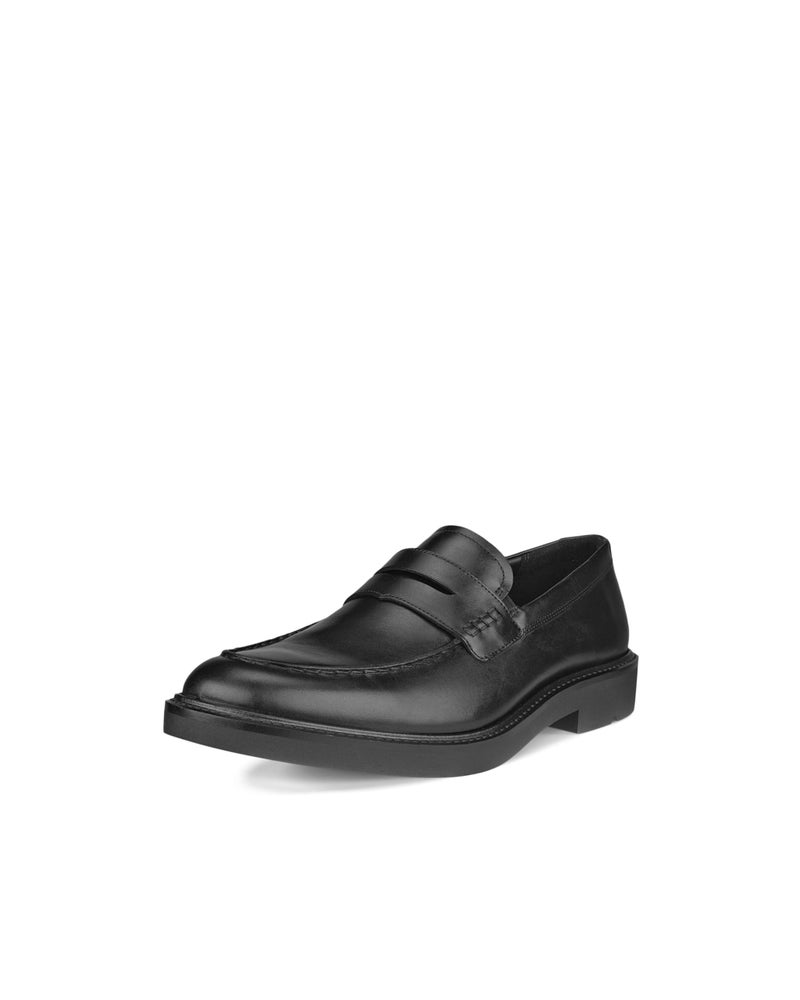 ECCO Mens London Penny Loafer Black 10105