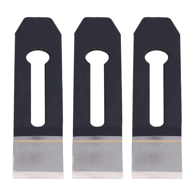 aqxreight 3Pcs Planer 38mm Heat Wearable Easy Use Cutter for Woodworking Curling Work Ov Planer BladeCutter BladePlaner Setting ToolCutter 38mmCutter HolderWoodworking Tools - Image 3