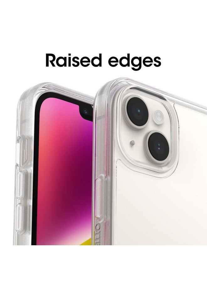 أوتربوكس جراب OtterBox Symmetry Series لهاتف iPhone 14 Plus - شفاف، فائق النحافة، متوافق مع الشحن اللاسلكي، حواف مرتفعة تحمي الكاميرا والشاشة - Image 4