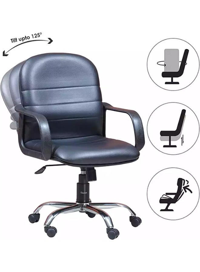 Generic ErgoComfort Napoli Furniture: Home Office Desk Chair with 2-Year Warranty | Ergonomic Seating Excellence  - Image 2