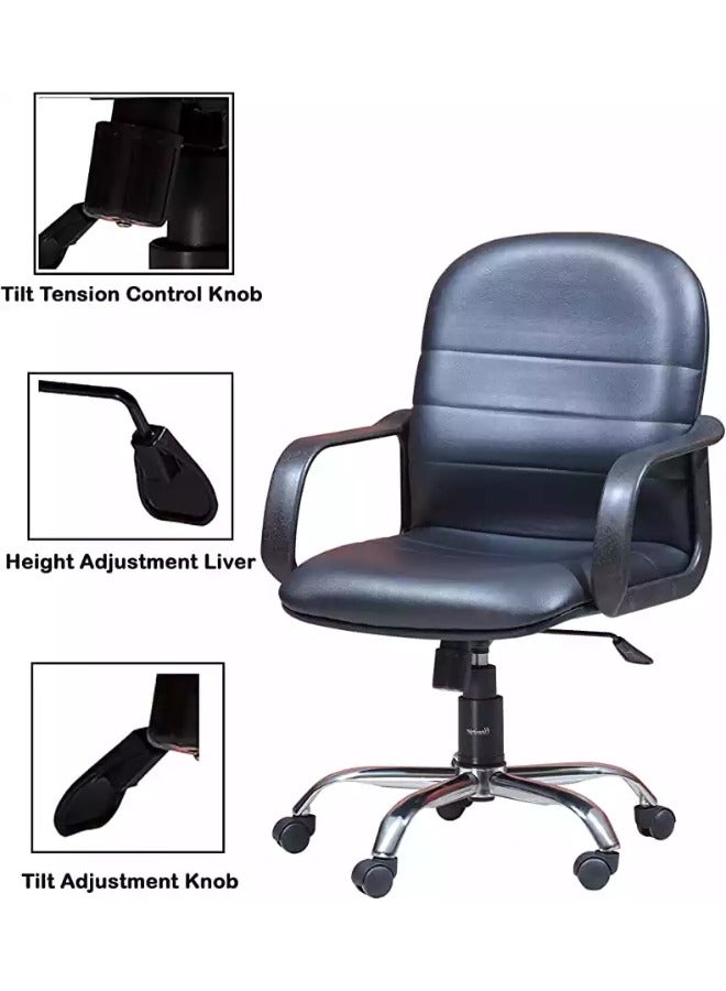 Generic ErgoComfort Napoli Furniture: Home Office Desk Chair with 2-Year Warranty | Ergonomic Seating Excellence  - Image 3