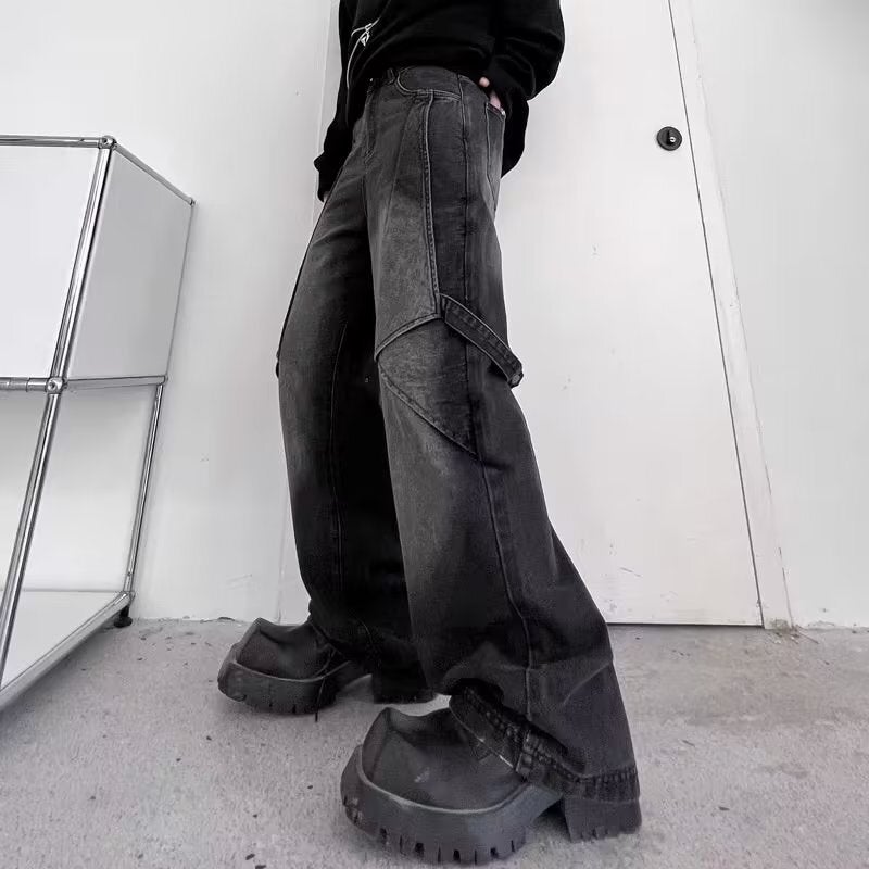 Unisex Casual Daily Denim Jeans - Image 2