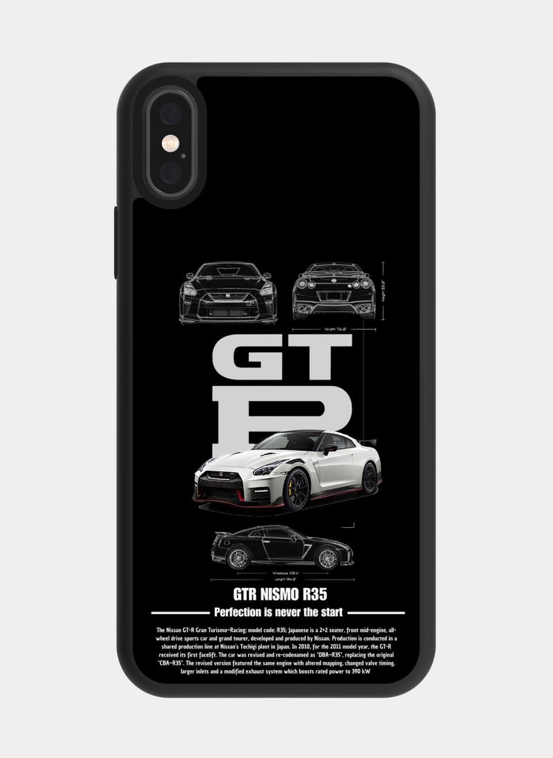 PXLAAT iPhone X case cover Nissan GTR - Image 1