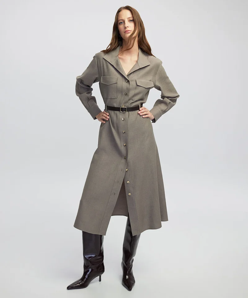Ipekyol Belted Shirt Dress