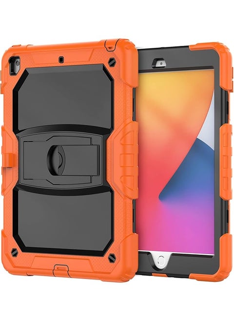 Ipad Pro 9.7 Case With Support Durable Hybrid Shockproof Resistant Three Layers Silicone Protective Case For Kids Tablet Black