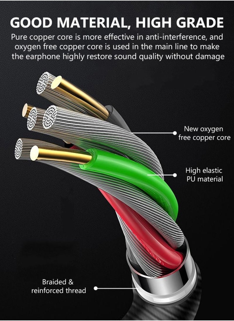 FASTER F6T HI FI Strong Deep Bass Type-C Handsfree With Mic White