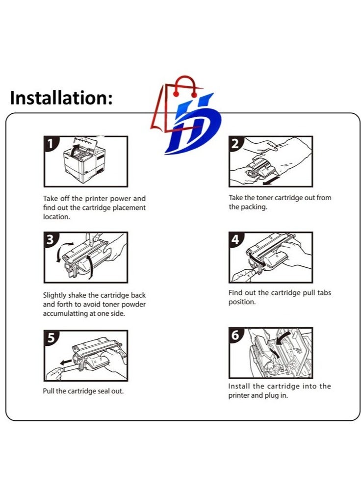 AVE-TECH حبر 207A CYAN / (W2211A) / صفحات 1,200 / للاستخدام في HP / PRO M255 / PRO MFP283 / PRO MFP282 - Image 4