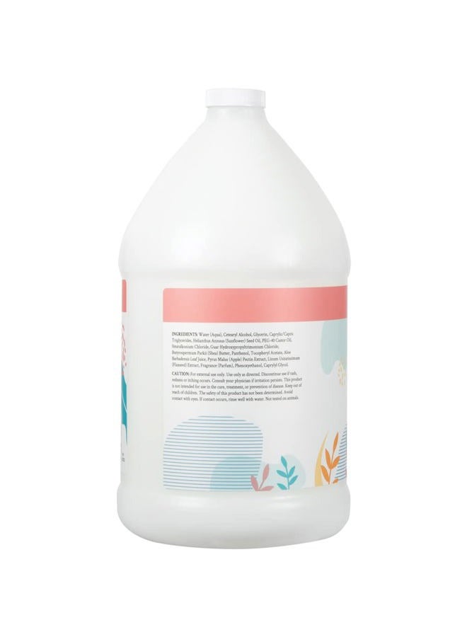 ginger lily farms Botanicals Moisturizing Conditioner for Dry Hair, 100% Vegan & Cruelty-Free, Apple Pear Scent, 1 Gallon Refill (128 fl oz) - Image 3