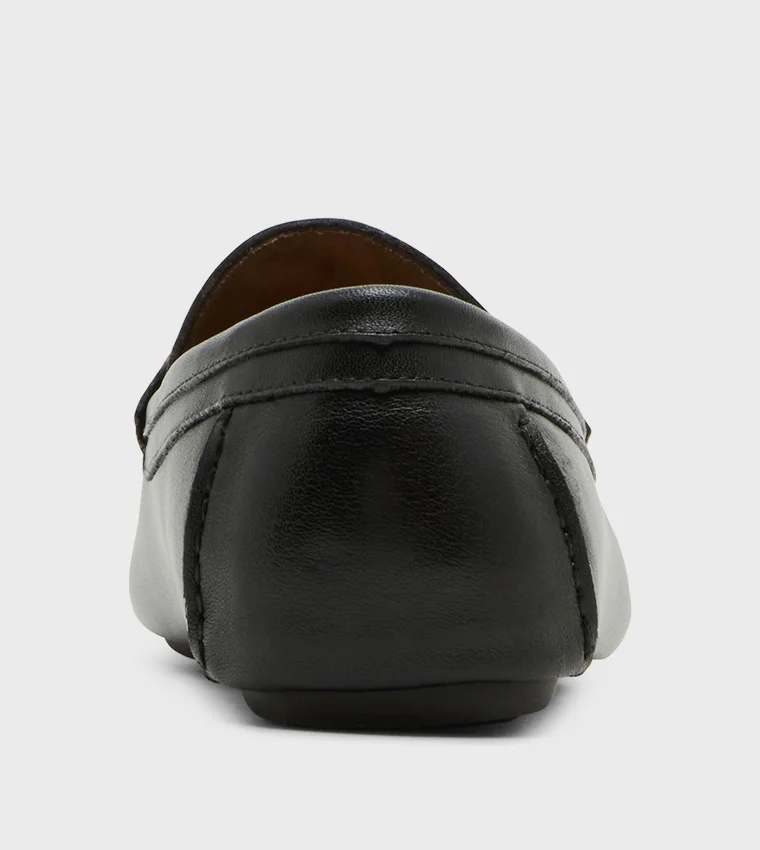 ستيف مادن Kriston Black Men's Formal Slip-On Shoes
