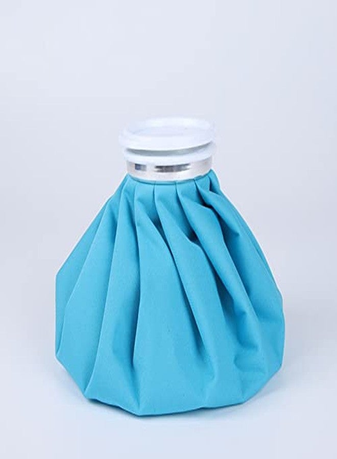 MOBDESK Ice Cold Pack Reusable Ice Bag Hot Water Bag for Injuries, Hot & Cold Therapy and Pain Relief (Blue) - Image 1