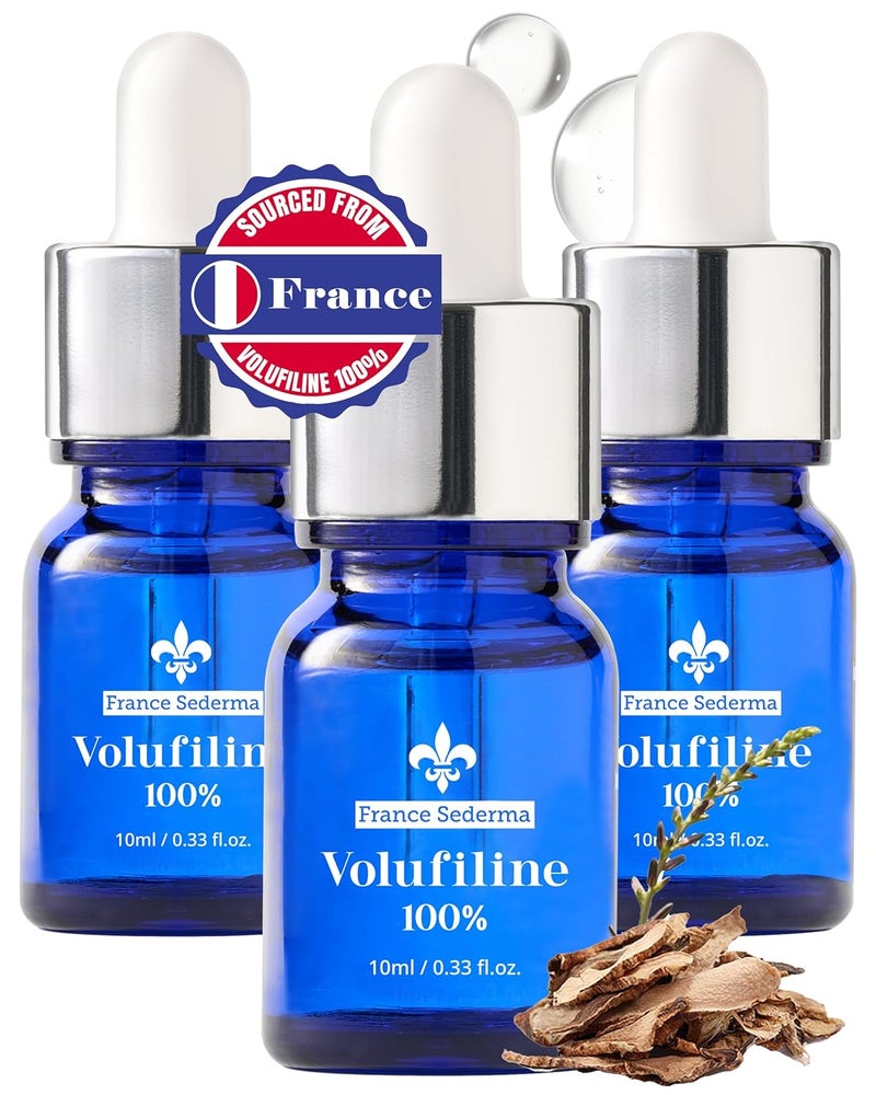 100 Volufiline Serum Skincare  Advanced Firming  Lifting Facial Ampoule from France Sederma Intense Hydration  Skin Rejuvenation for Youthful Perfect for Layering  DIY 033 floz 10ml 3 Pack