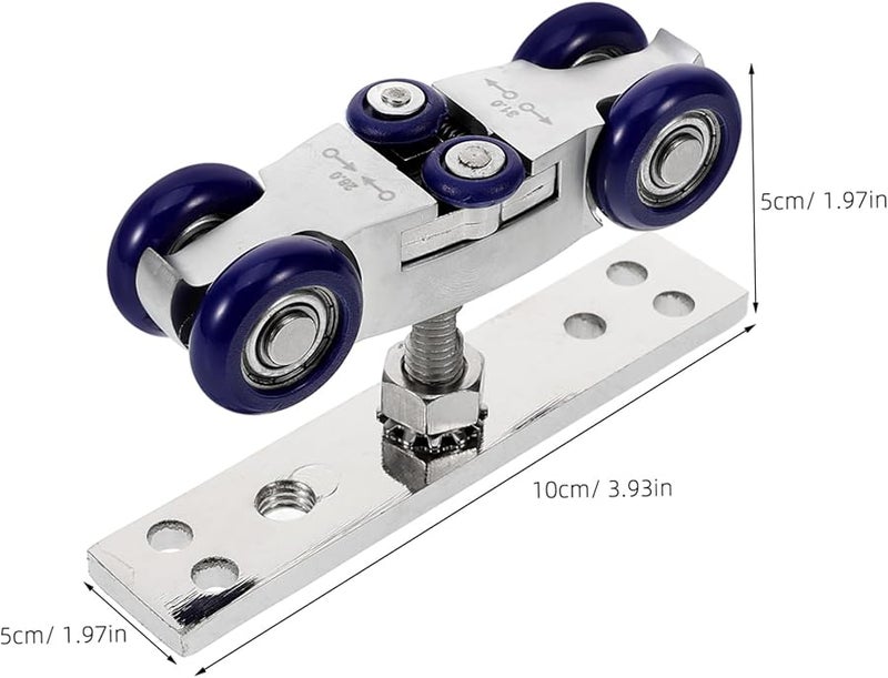 عجلات أبواب منزلقة صامتة وسلسة من Veemoon، ملحقات أبواب قابلة للطي للنوافذ والشبابيك - Image 3