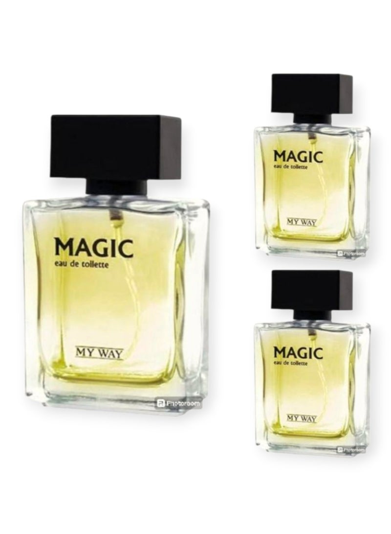 My Way Magic perfume for Men 50ml 3Pcs