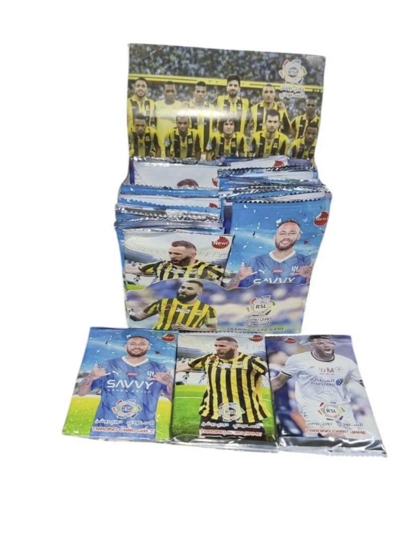 Football Players Cards A Box of 36