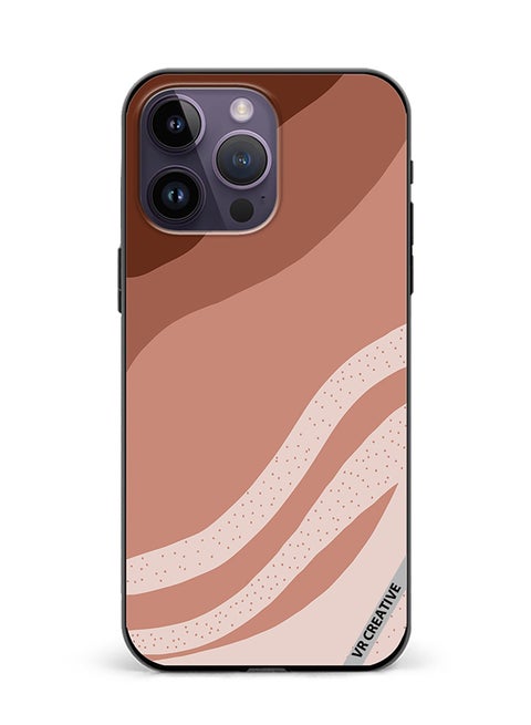 Protective Case Cover For Apple iPhone 16 Pro Layers Design Multicolour
