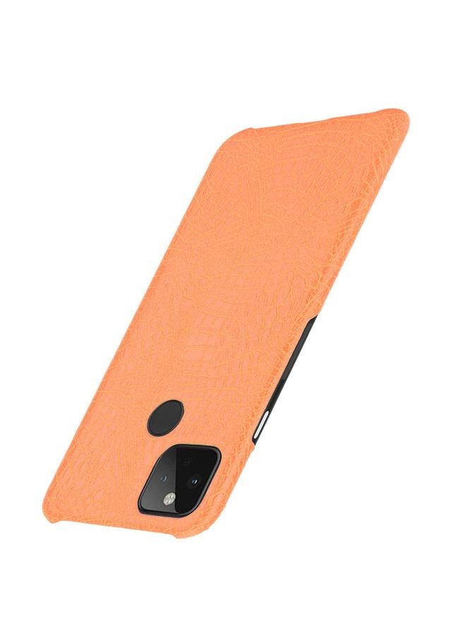 اس-توب جراب لهاتف Google Pixel 5 مقاوم للصدمات من جلد التمساح PC + جراب PU - Image 3