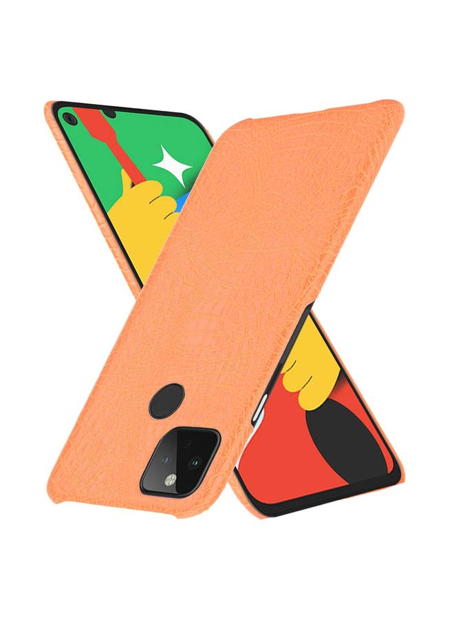 اس-توب جراب لهاتف Google Pixel 5 مقاوم للصدمات من جلد التمساح PC + جراب PU - Image 2