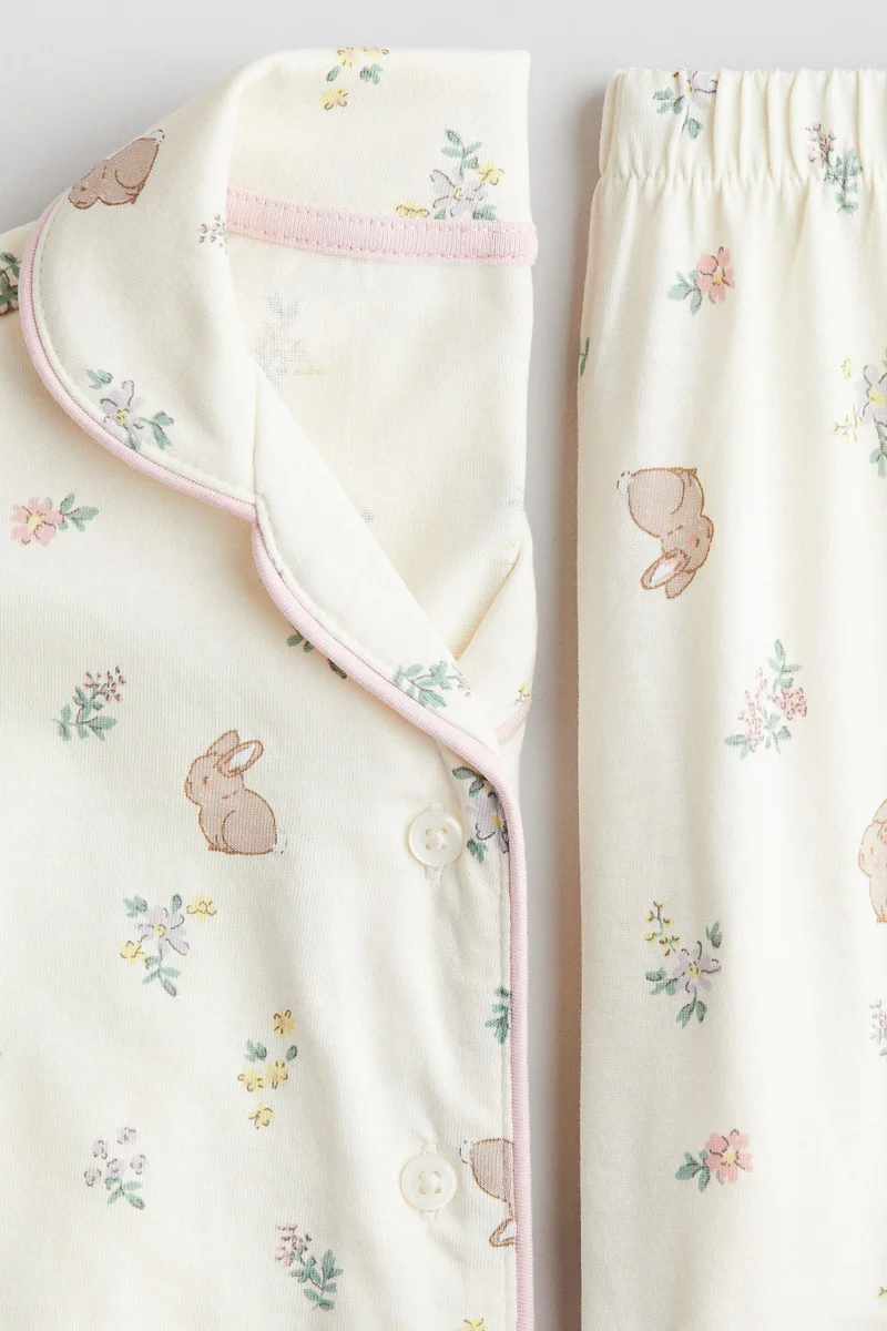 اتش اند ام Patterned jersey pyjamas