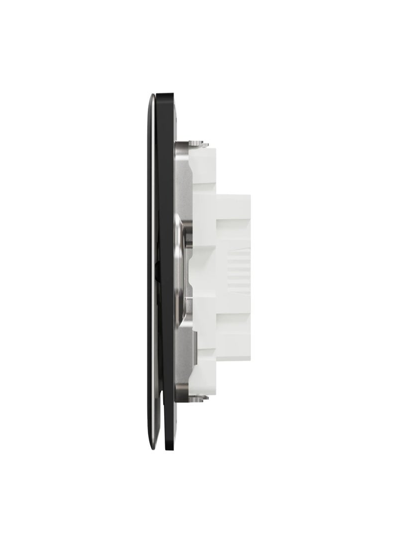 Schneider Electric Unica X Intermediate Switch - Jet Black - Image 4