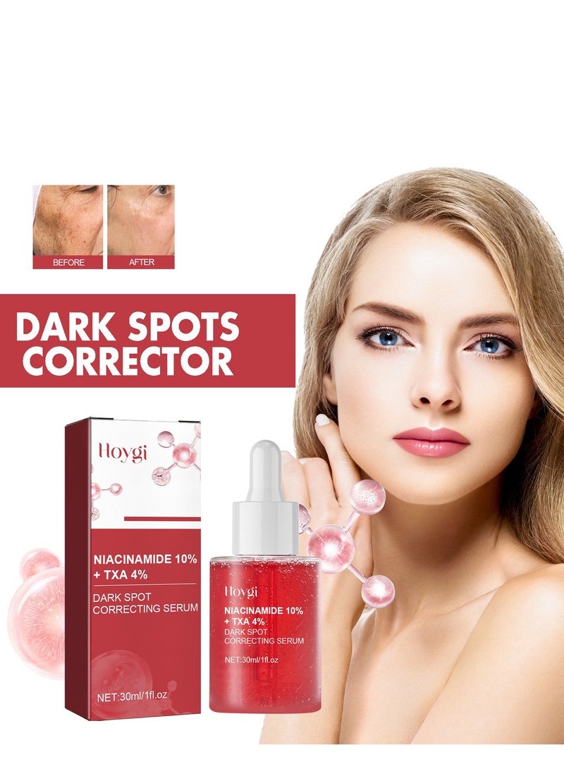 Hoygi 10% Niacinamide+ 4% Tranexamic Acid Serum, Ceramide, Hyaluronic Acid, Vitamin B12 natural color, for Sensitive skin, Korean Glass Skin, Fragrance-Free (30ml /1.01 fl.oz.)  - Image 3