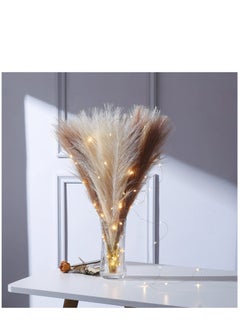 KASTWAVE 6 Pcs Artificial Pampas Grass Branches for Vase Fillers 17 Inches  - Image 1