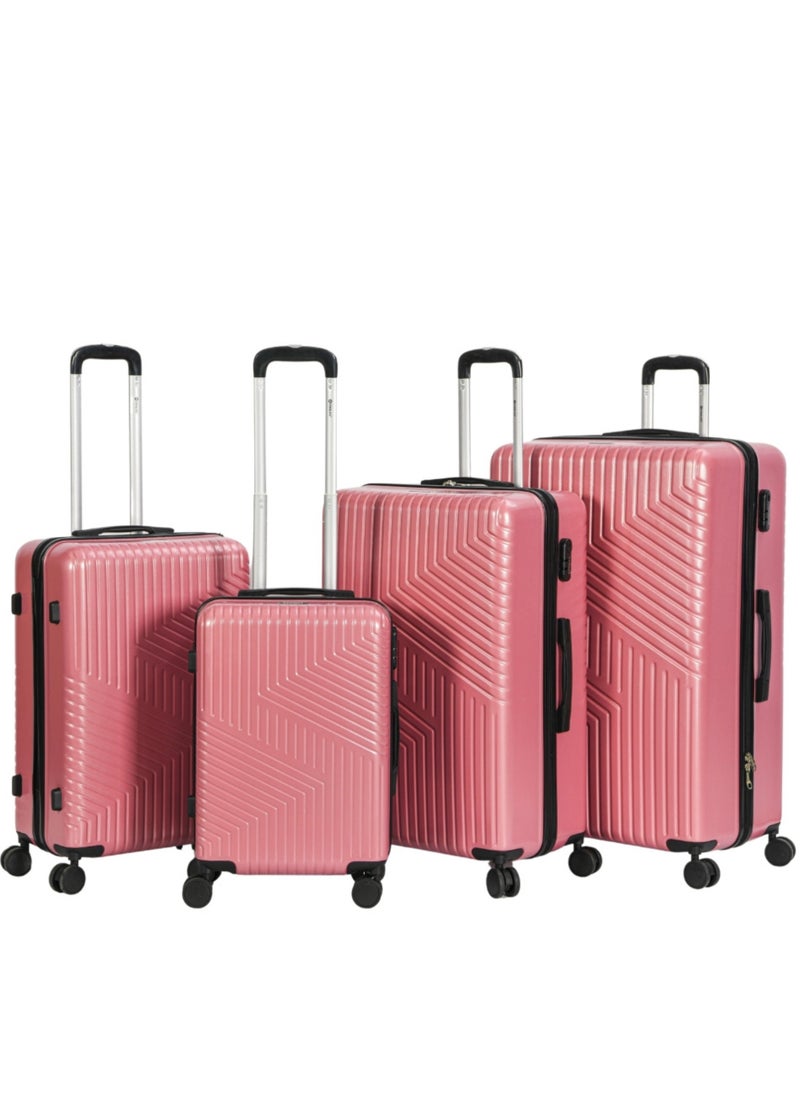 STARLIFE Suitcase Set of 4 PCS ABS Hardside Travel Luggage Bag  - Image 1