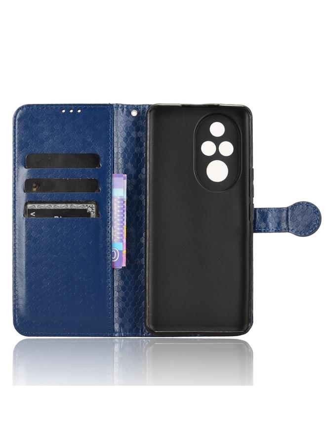 S-TOP Case For Honor 200 Pro Honeycomb Dot Texture Leather Phone Case - Image 5