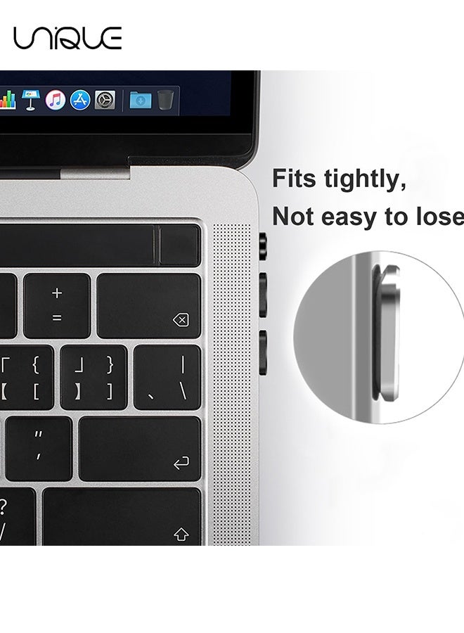 Unique 6 Pack USB C Dust Plug - 3.5mm Headphone Dust Plug - Type C Anti Dust Plug Cover Charging Port Protector Cap with Cleaning Brush - for iPhone 15/16 Series, Samsung Galaxy S22/S21/S20, Note 20/10, All USB C Devices - Compatible with Mobiles and Laptops - Rose Gold - Image 5