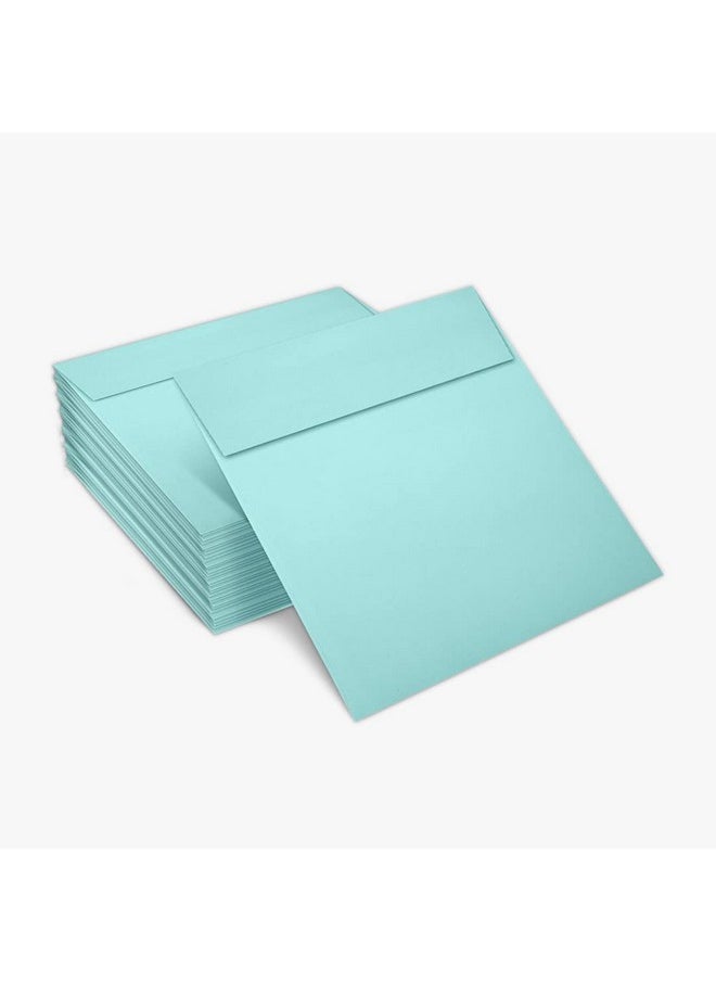 إنفيلوبس.كوم مظاريف دعوة مربعة من Luxpaper | قشر واضغط | 5 1/2 بوصة × 5 1/2 بوصة | رغوة البحر الزرقاء | 80 رطل. نص | 50 الكمية  - Image 5